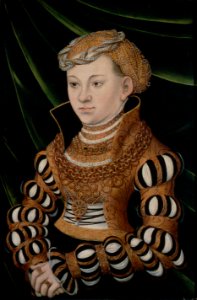 Lucas Cranach I. - Bildnis der Prinzessin Margarethe von Sachsen (ca. 1534)
