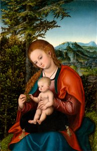 Lucas Cranach d.Ä. - Madonna mit Kind, North Carolina Museum of Art