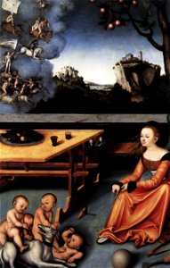 Lucas Cranach d. Ä. - An Allegory of Melancholy - WGA05719
