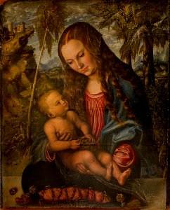 Lucas Cranach d.Ä. - Madonna unter den Tannen