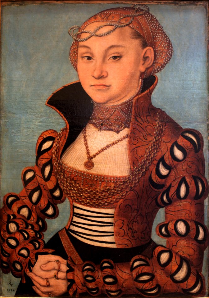 Lucas Cranach I-Portrait of a Saxon Lady-MBA Lyon B494-IMG 0262