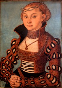 Lucas Cranach I-Portrait of a Saxon Lady-MBA Lyon B494-IMG 0262