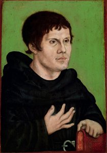 Portrait of Martin Luther as an Augustinian MonkFXD. Free illustration for personal and commercial use.