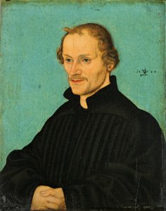 Lucas Cranach (I) - Bildnis Philipp Melanchthons 1532 (Gotha)