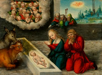 Lukas Cranach Anbetung Christi