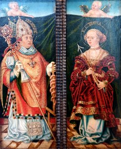 1525 Cranach d.Ä. Heiliger Erasmus und Heilige Ursula Jagdschloss Grunewald anagoria