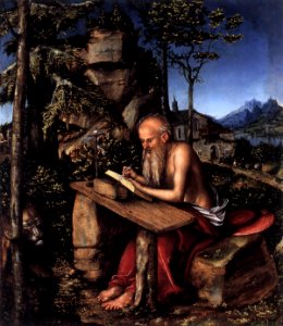 Lucas Cranach d.Ä. - Der heilige Hieronymus (Mexico City)
