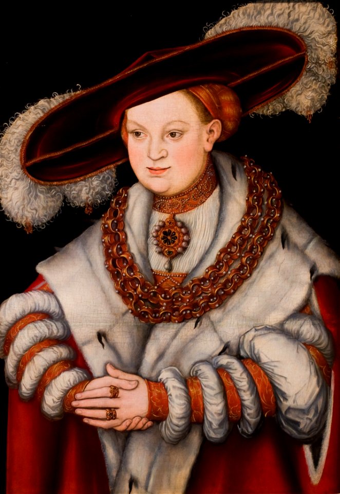 Cranach, Lucas I - Magdalena of Saxony - Art Institute of Chicago