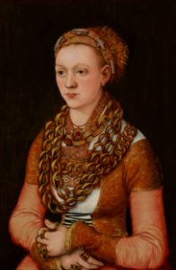 Lucas Cranach d.Ä. - Bildnis der Anna Büchner