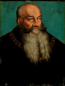 Lucas Cranach d.Ä. - Herzog Georg der Bärtige von Sachsen (Aschaffenburg)