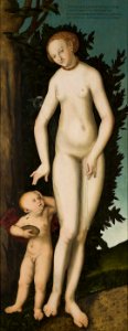 Lucas Cranach d.Ä. - Venus mit Cupido als Honigdieb (private Sammlung)