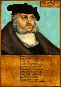 Lucas Cranach d. Ä. - Bildnis Kurfürst Friedrichs III. des Weisen von Sachsen - WAF 184 - Bavarian State Painting Collections