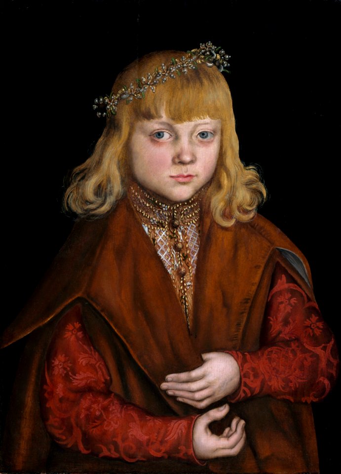 Lucas Cranach d.Ä. - Porträt eines sächsischen PrinzenFXD
