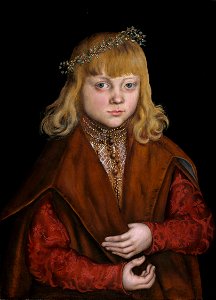 Lucas Cranach d.Ä. - Porträt eines sächsischen PrinzenFXD