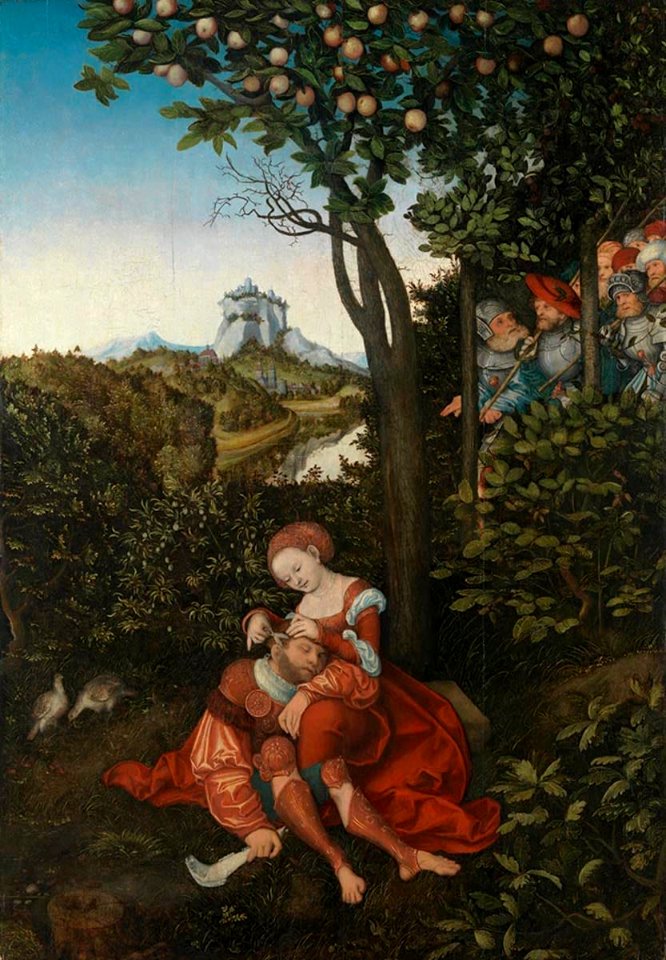 Lucas Cranach d. Ä. - Samson und Delila - L 1696 - Bavarian State Painting Collections