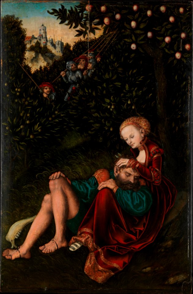 Lucas Cranach d.Ä. - Samson und Delilah