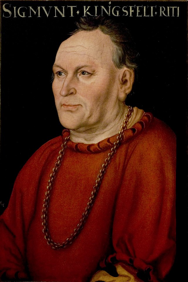 Lucas Cranach d.Ä. - Bildnis des Sigmund Kingsfelt (Compton Verney Art Gallery)