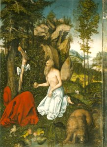 Cranach, Lucas (I) - Hieronymus - Tiroler Landesmuseum Ferdinandeum