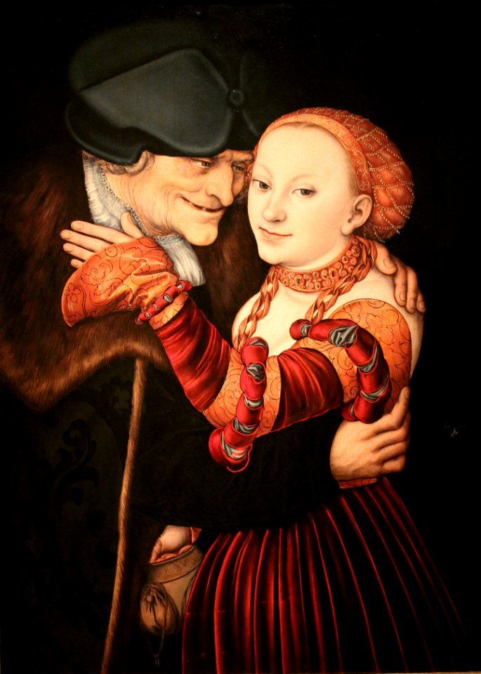 Lucas Cranach - Der verliebte Alte1