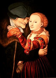 Lucas Cranach - Der verliebte Alte1