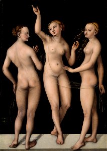 Lucas Cranach the Elder - The Three Graces - Google Art Project