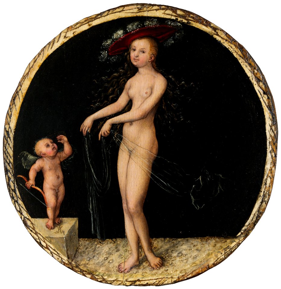Lucas Cranach d. Ä. - Venus und Amor (Metropolitan Museum of Art)