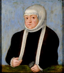 Workshop of Lucas Cranach (II) - Bona Sfortia (Czartoryski Museum)