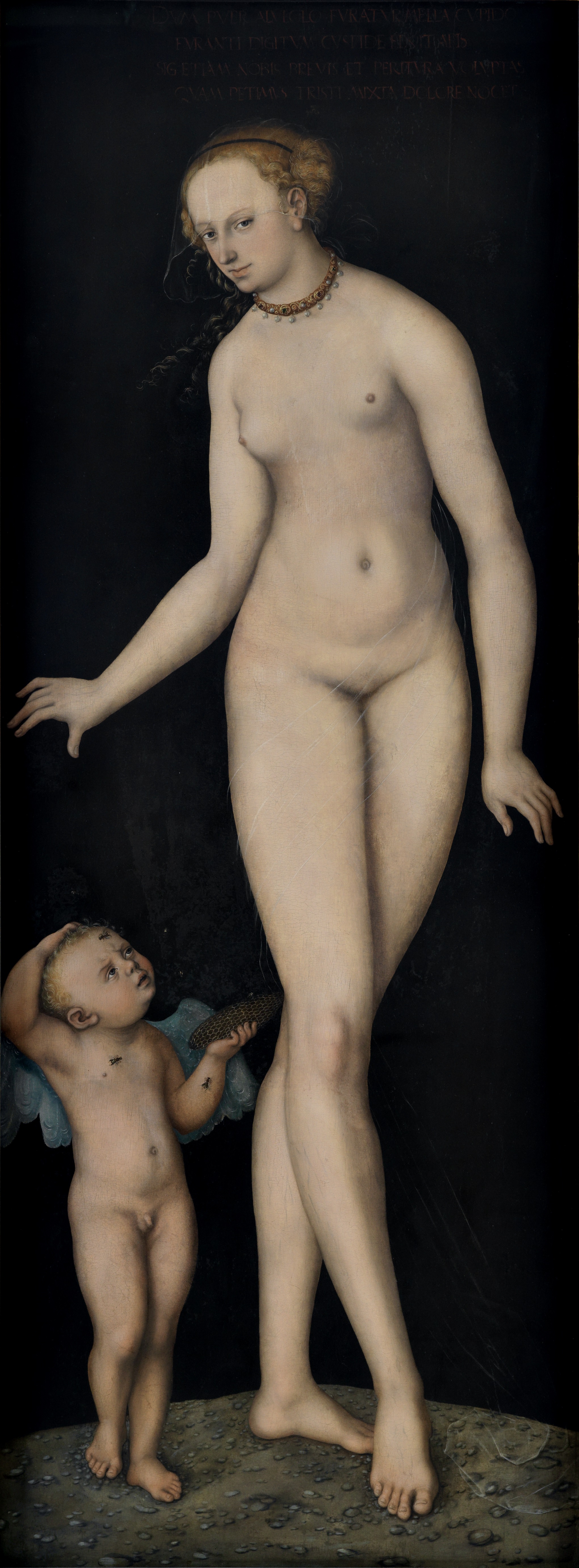 Lucas Cranach d.Ä. - Venus mit Amor als Honigdieb (Germanisches Nationalmuseum)