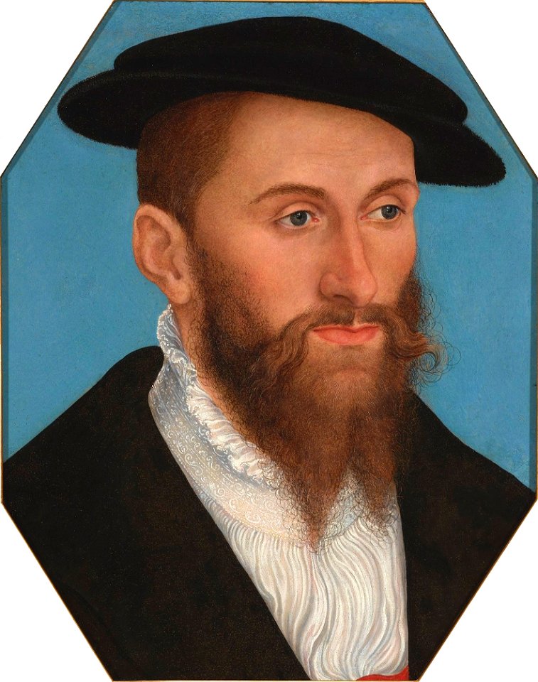 Lucas Cranach d.J. - Bildnis eines Mannes (Legion of Honor, San Francisco)