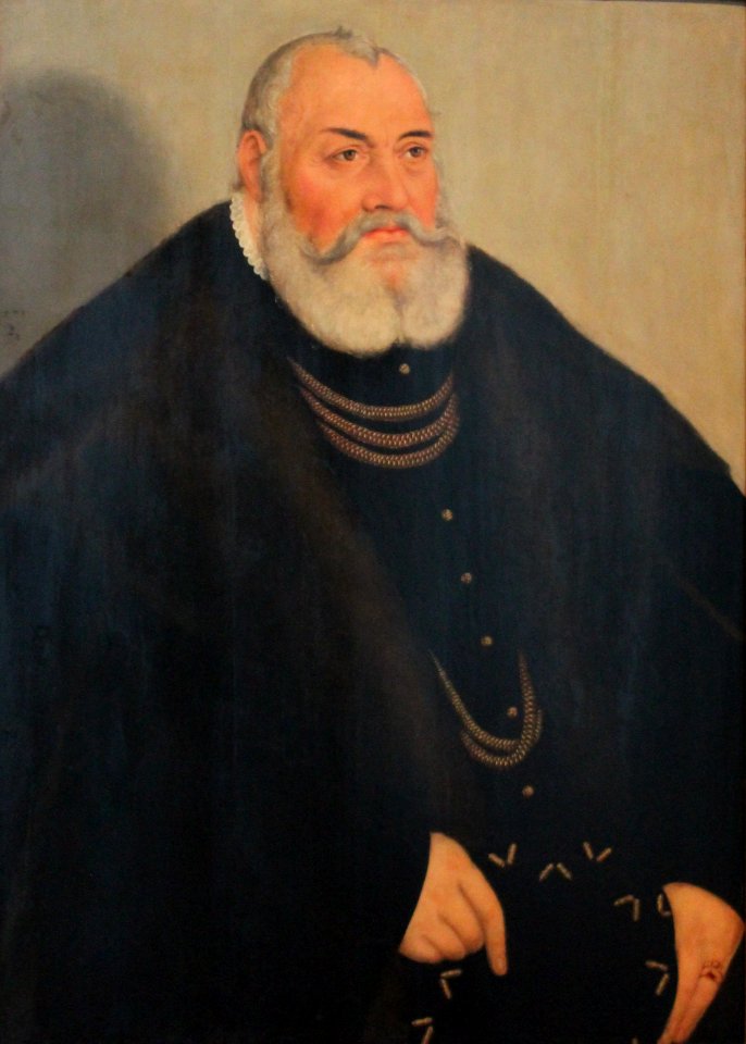 Cranach, Lucas (II) - Georg der Fromme - Jagdschloss Grunewald - 1564