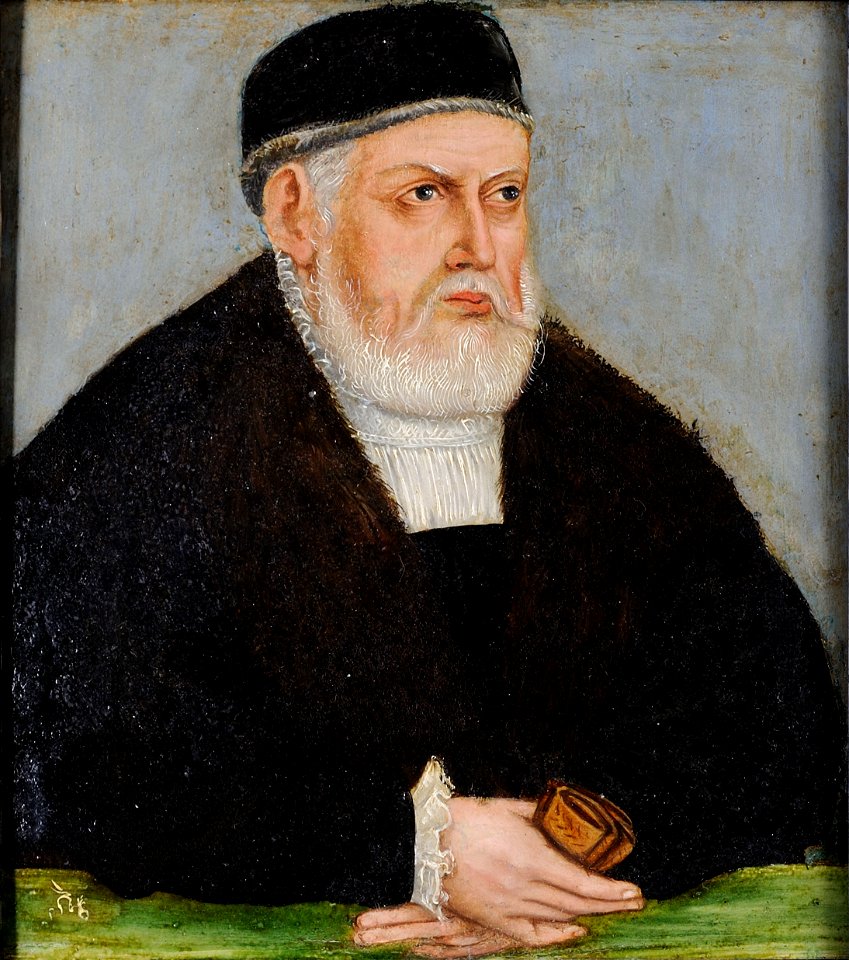 Workshop of Lucas Cranach (II) - Sigismundus I. (Czartoryski Museum)