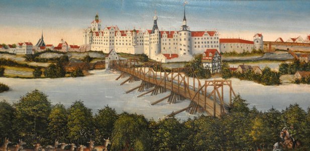Lucas Cranach dJ Hirschjagd KHM Schloss Hartenfels Torgau
