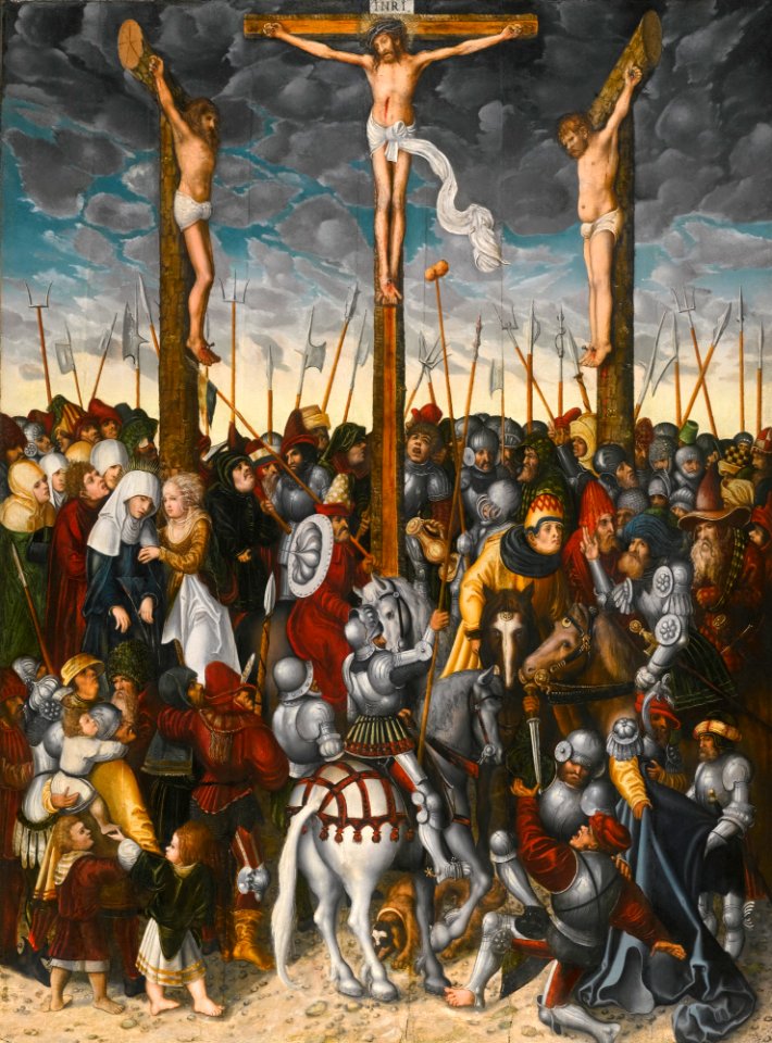 Lucas Cranach d.J. - Kreuzigung