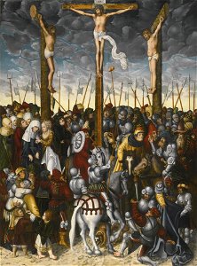 Lucas Cranach d.J. - Kreuzigung