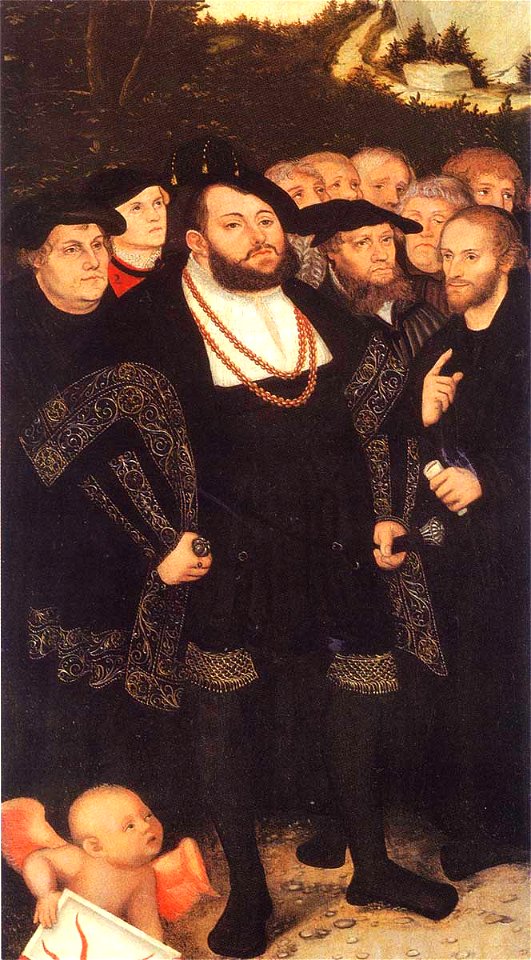 Lucas Cranach (II) - Martin Luther und die Wittenberger Reformatoren - Toledo Museum of Art