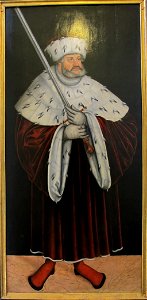 Bottega di cranach il giovane, federico III il saggio, 1540-45 ca