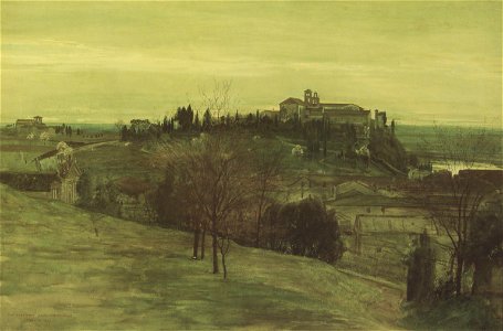 Brooklyn Museum - The Aventine from the Palatine - Walter T. Crane