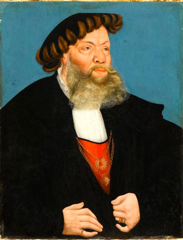 Lucas Cranach (II) - Jobst von Hayn - Staatsgalerie Stuttgart