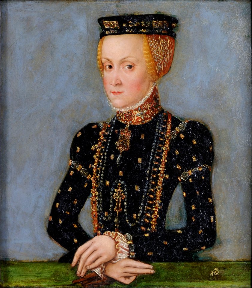 Workshop of Lucas Cranach (II) - Anna Jagiellon (Czartoryski Museum)