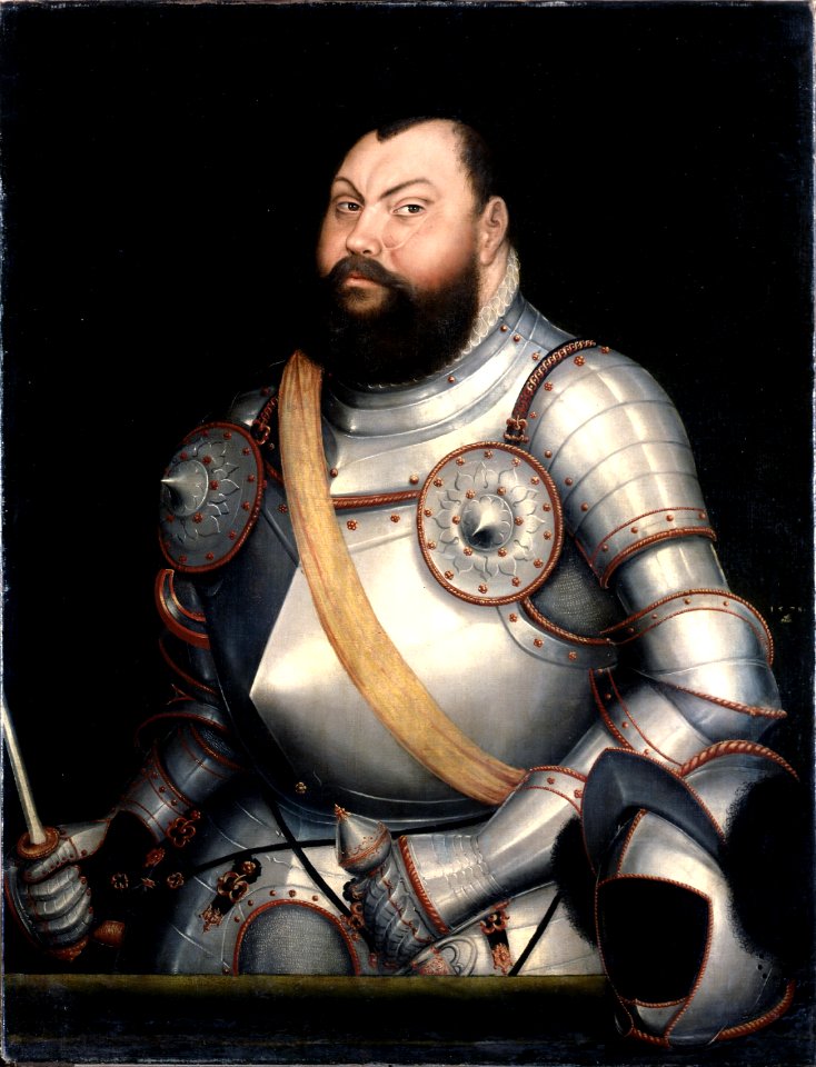 Lucas Cranach d.J. - Kurfürst Johann Friedrich der Großmütige von Sachsen (1578)