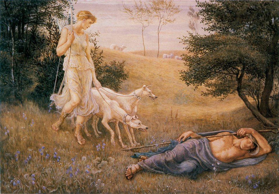 Diana and Endymion - Walter Crane
