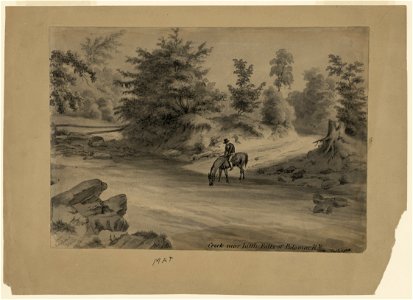 Creek near Little Falls of Potomac R., Washington LCCN2004661957