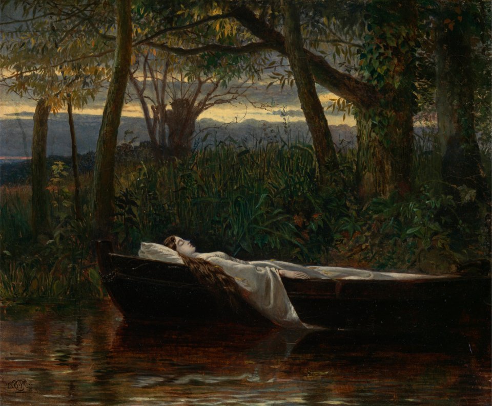 Walter Crane - The Lady of Shalott - Google Art Project