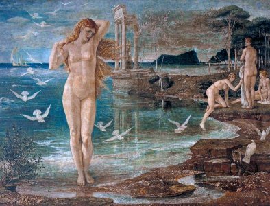 Walter T. Crane - The Renaissance of Venus (1877)FXD. Free illustration for personal and commercial use.