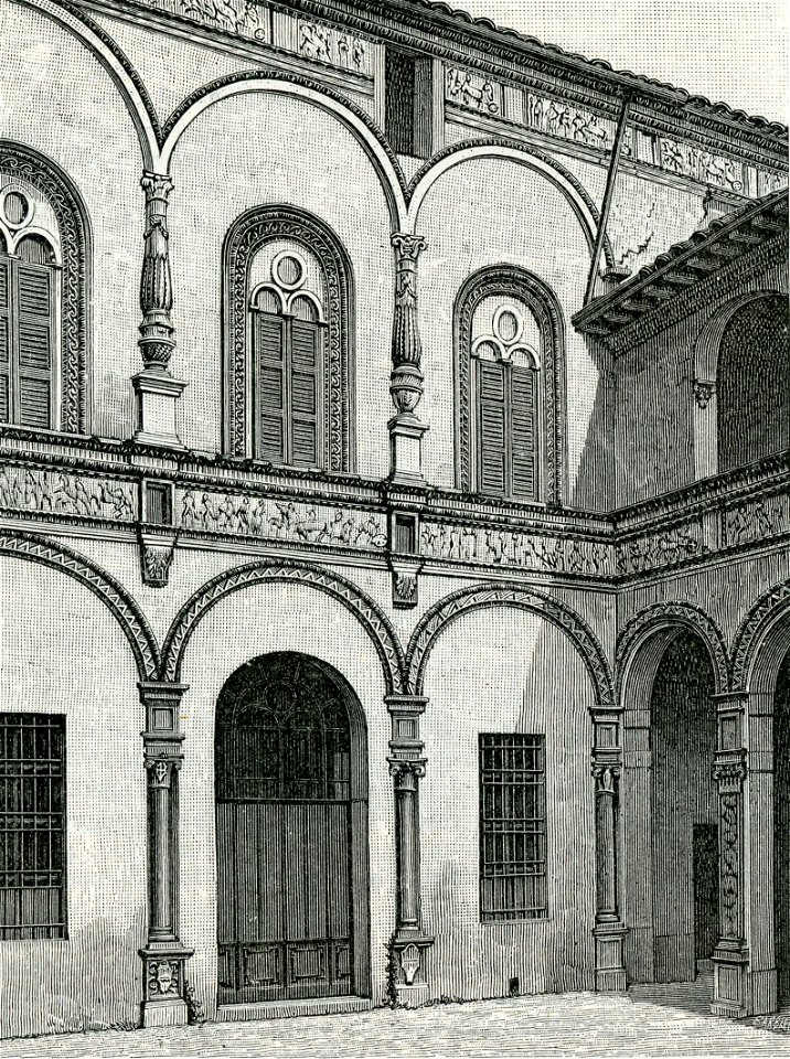 Cremona cortile del Monte di Pietà