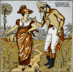 Brooklyn Museum - Tile - Walter T. Crane