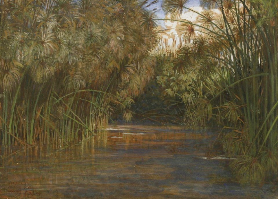 Walter T. Crane - Syracuse, Anapo River (1904)