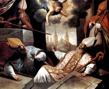 Crayer,Gaspar de-16xx-De opstanding van de HH. Monulphus en Gondulphus uit hun graven BM