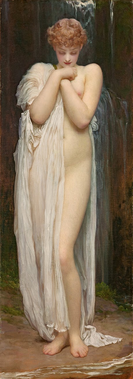 Crenaia, the Nymph of the Dargle, Frederic Leighton, 1880