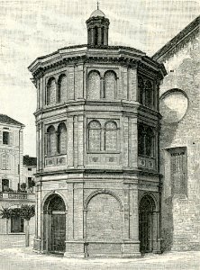 Cremona Tempietto rotondo presso la chiesa di San Luca